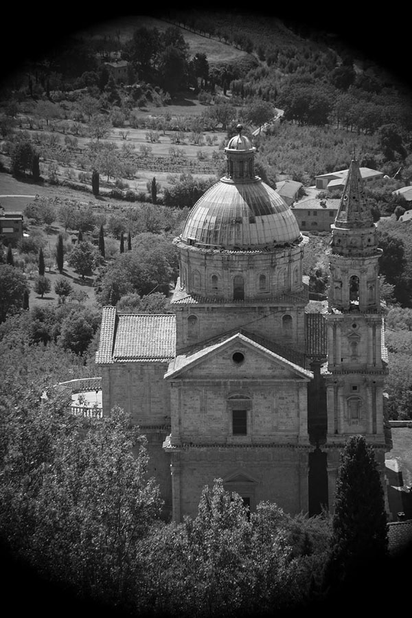 Overlooking the Valley Above San Biagio by Damara Davidson