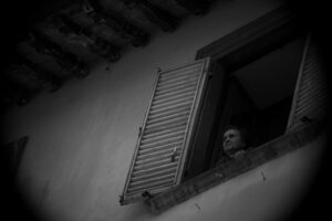 Woman in Window by Damara Davidson